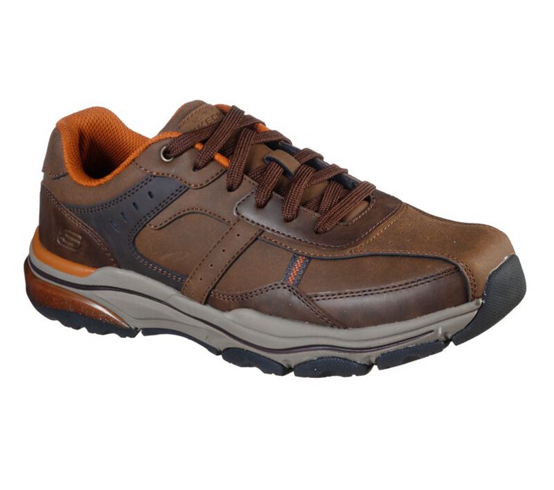 Skechers Relaxed Fit: Romago - Elmen - Mens Sneakers Brown [AU-QD2109]